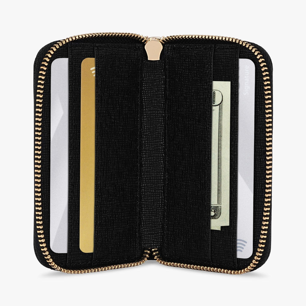 kate spade new york Devin Zip MagSafe Wallet - inside view showing card slots