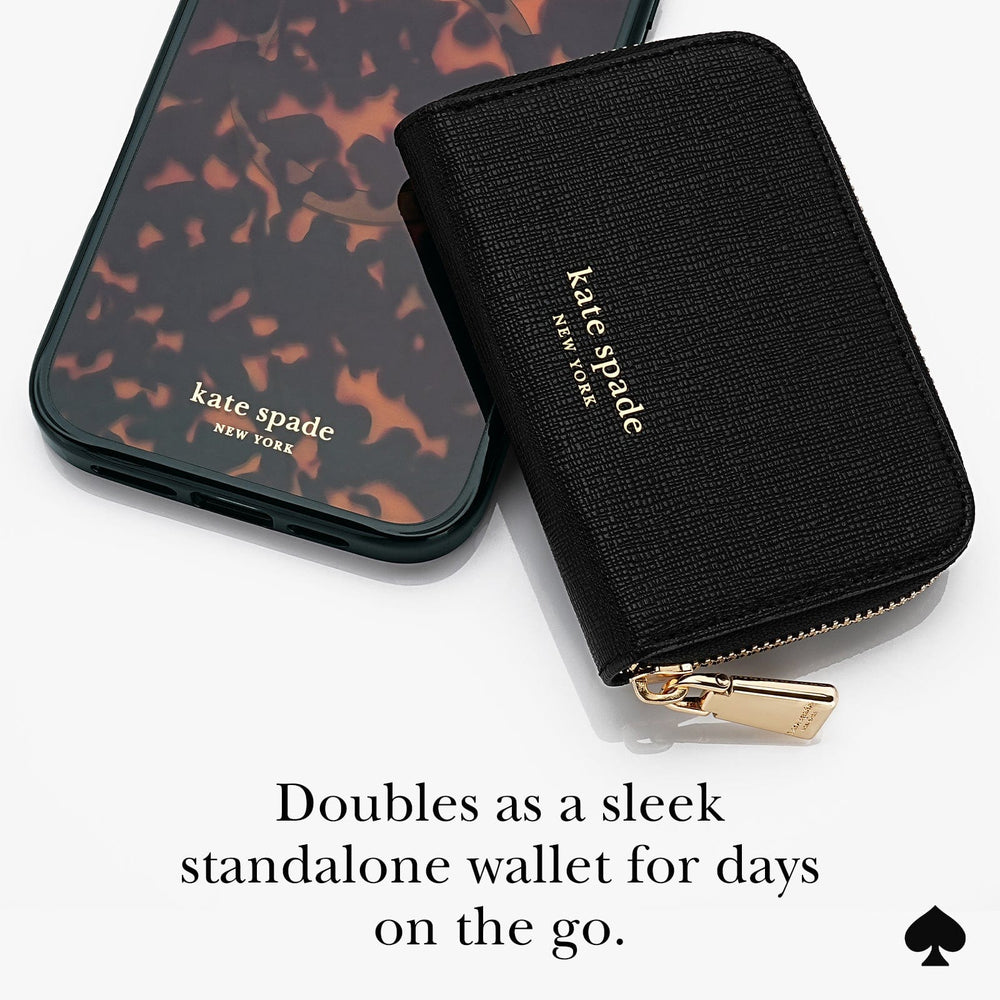 Doubles as a sleek standalone wallet for days on the go