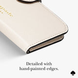 Detailed with hand-painted edges