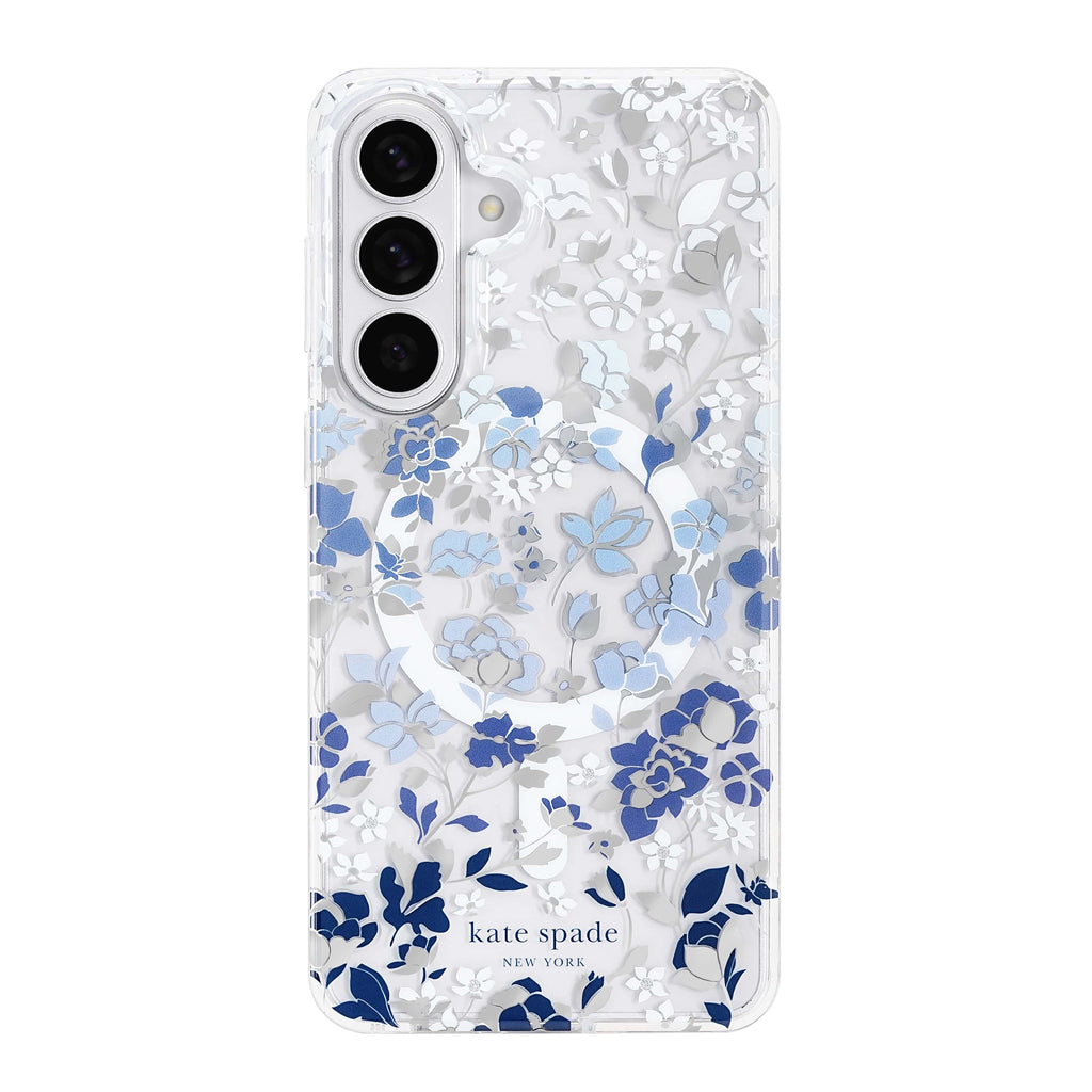 kate spade new york Flowerbed Blue with Magnet - Galaxy S26