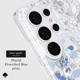 Playful flowerbed blue print
