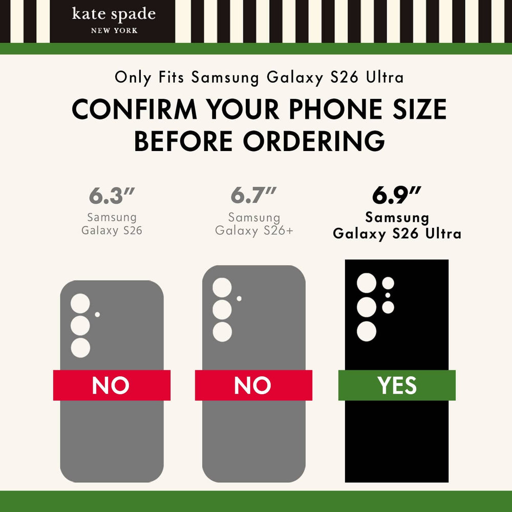 Only fits samsung galaxy S26 ultra, confirm your phone size before ordering, 6.9" Samsung Galaxy S26 Ultra