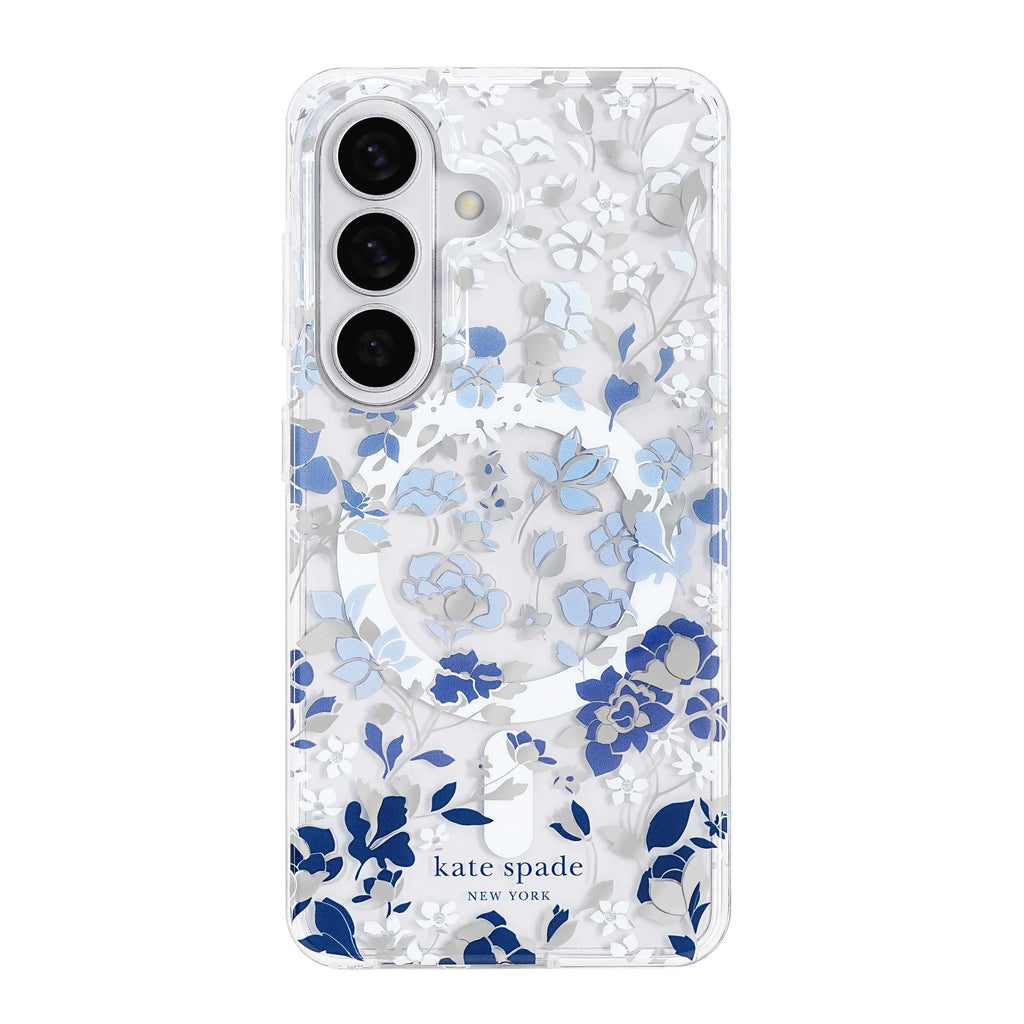 kate spade new york Flowerbed Blue with Magnet - Galaxy S26+