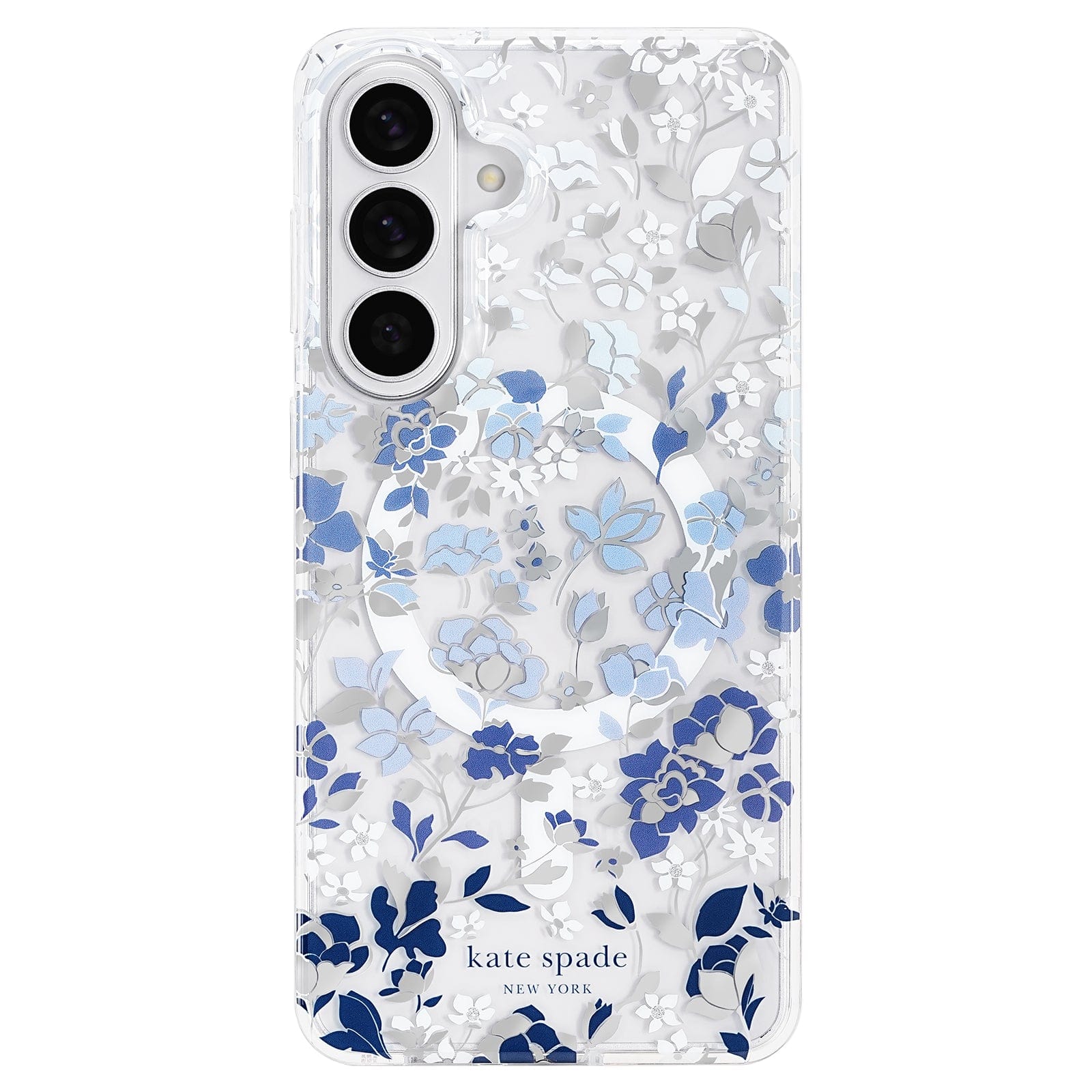 kate spade new york Flowerbed Blue with Magnet - Galaxy S26+
