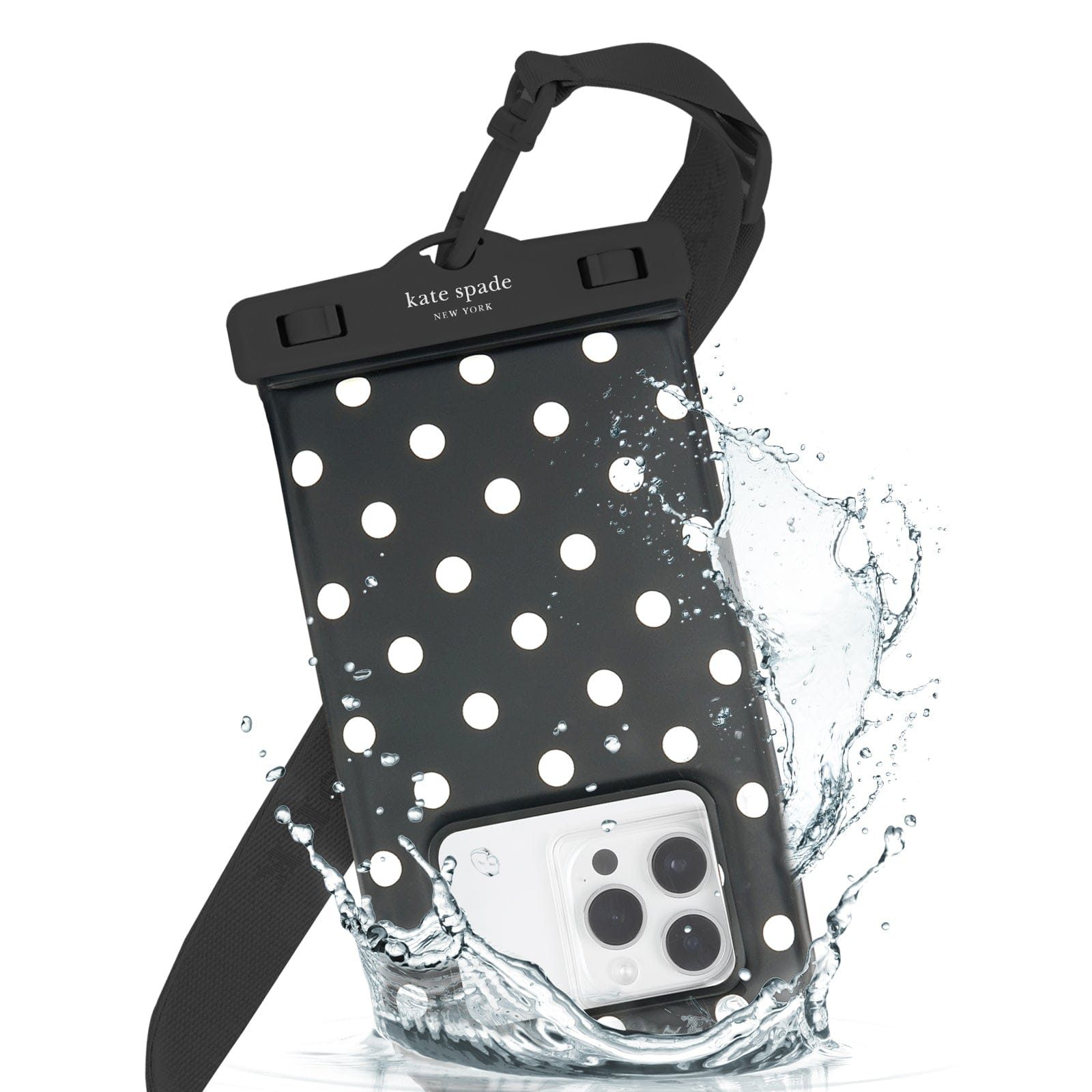 kate spade new york Picture Dot Waterproof Floating Pouch