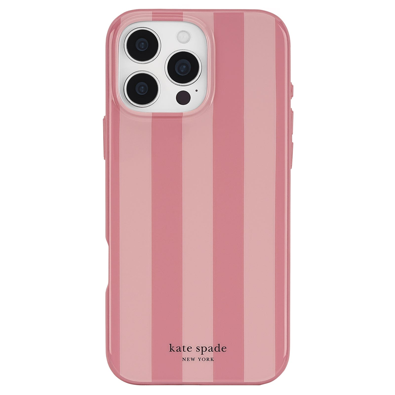 kate spade new york Stripe Rose Coral MagSafe - iPhone 16 Pro Max