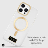 Your phone is safe with 12 foot drop protection.