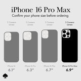 iPhone 16 Pro Max. Confirm your phone size before ordering. 3 camera lenses iPhone 16 Pro Max 6.9"