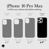 iPhone 16 Pro Max. Confirm your phone size before ordering. 3 camera lenses iPhone 16 Pro Max 6.9"
