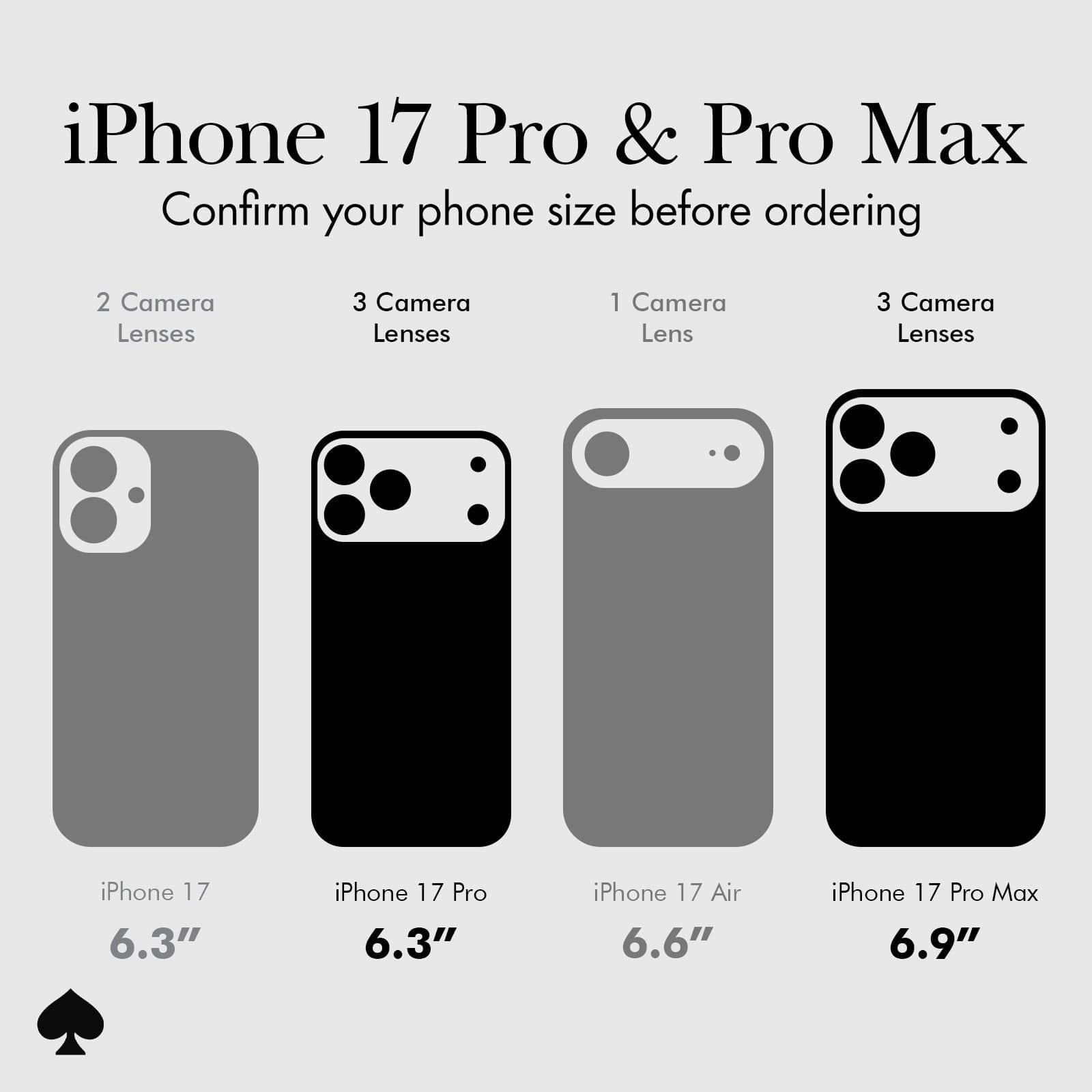 kate spade new york Camera Lens Protector Set in Stone Gold - iPhone 17 Pro / 17 Pro Max