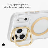 Prop up your phone with the camera ring stand