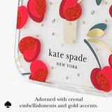 Adorned with crystal embellishments and gold accents