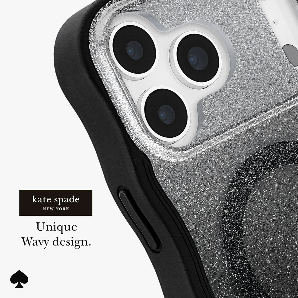 Kate Spade Wavy Case with MagSafe for iPhone 17 Pro Max - Nightfall Kate Spade Wavy Case with MagSafe for iPhone 17 Pro Max - Nightfall