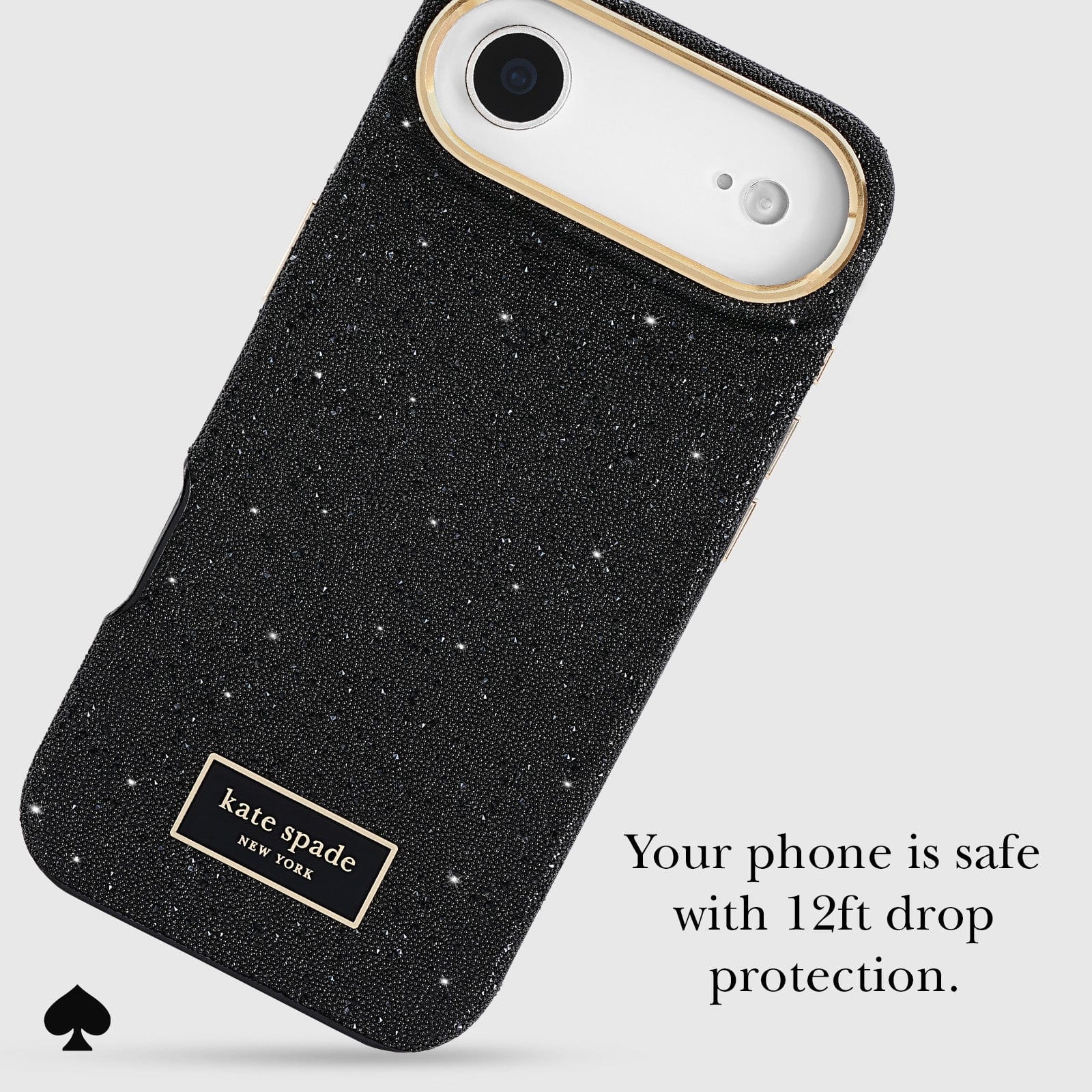 YOUR PHONE IS SAFE WITH 12 FT DROP PROTECTION