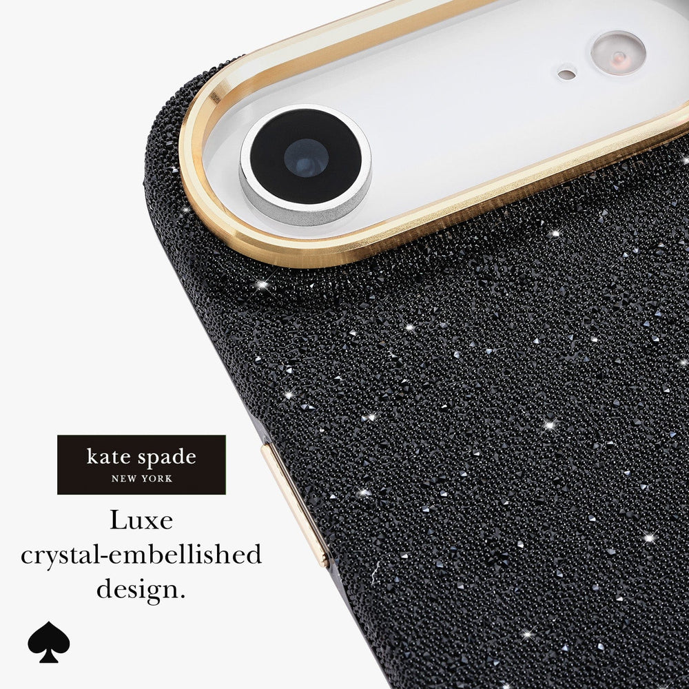 KATE SPADE NEW YORK LUXE CRYSTAL-EMBELLISHED DESIGN.