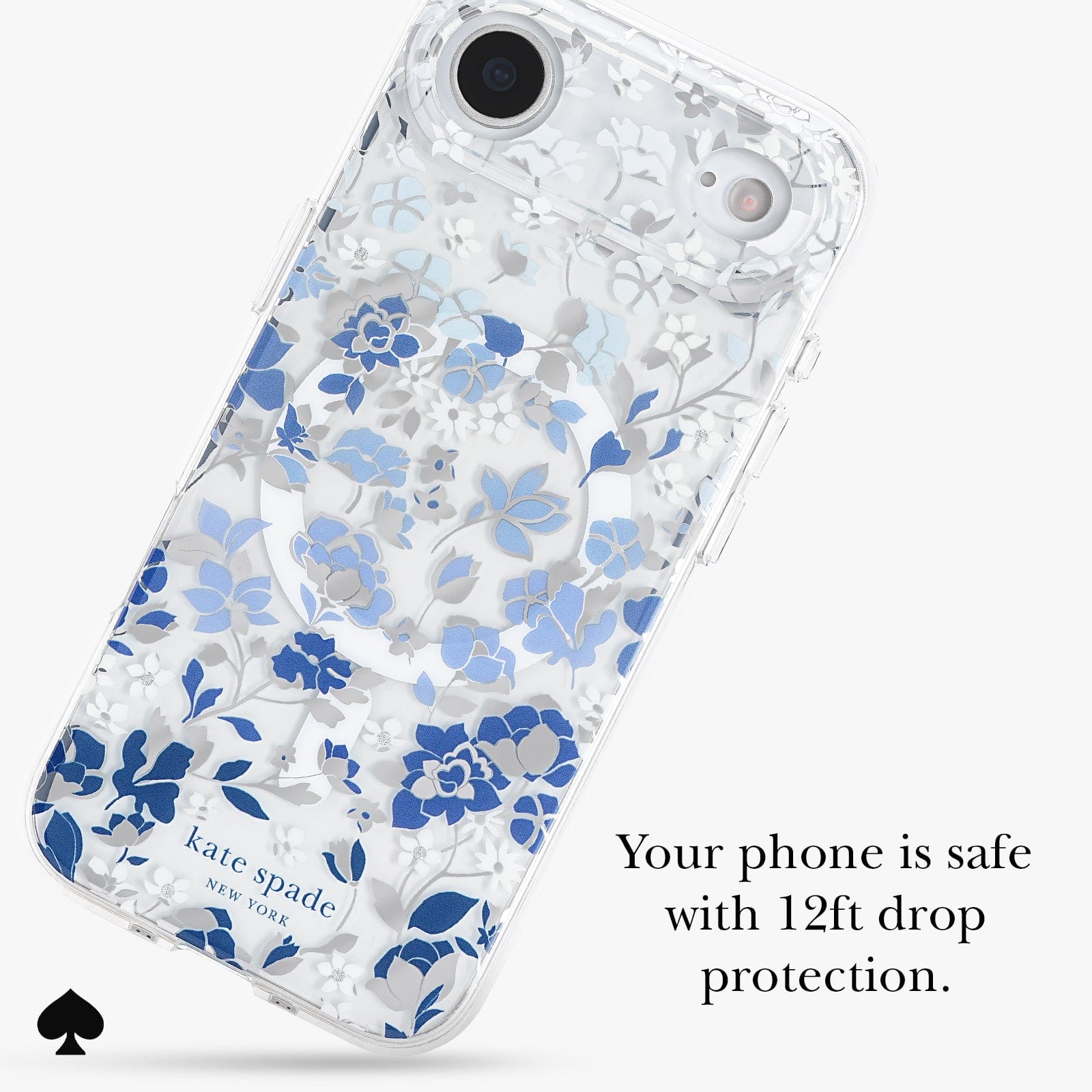 YOUR PHONE IS SAFE WITH 12FT DROP PROTECTION