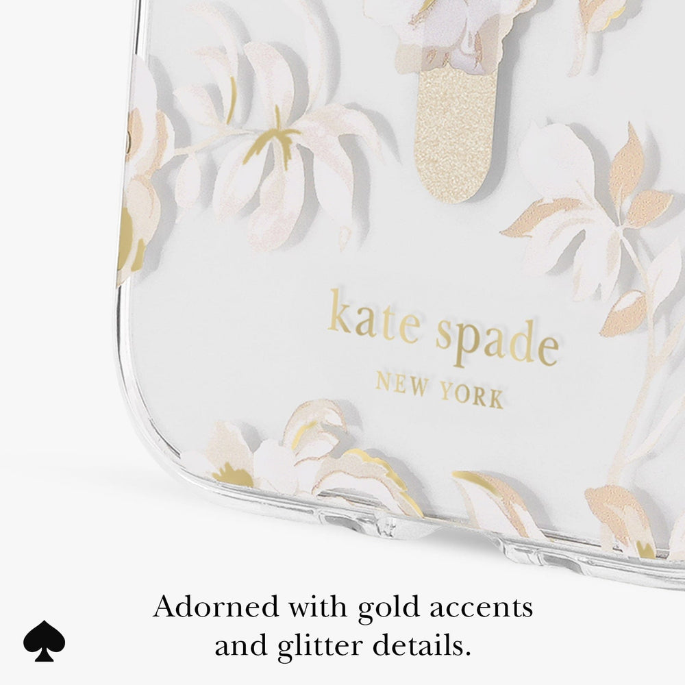 ADORNED WITH GOLD ACCENTS AND GLITTER DETAILS