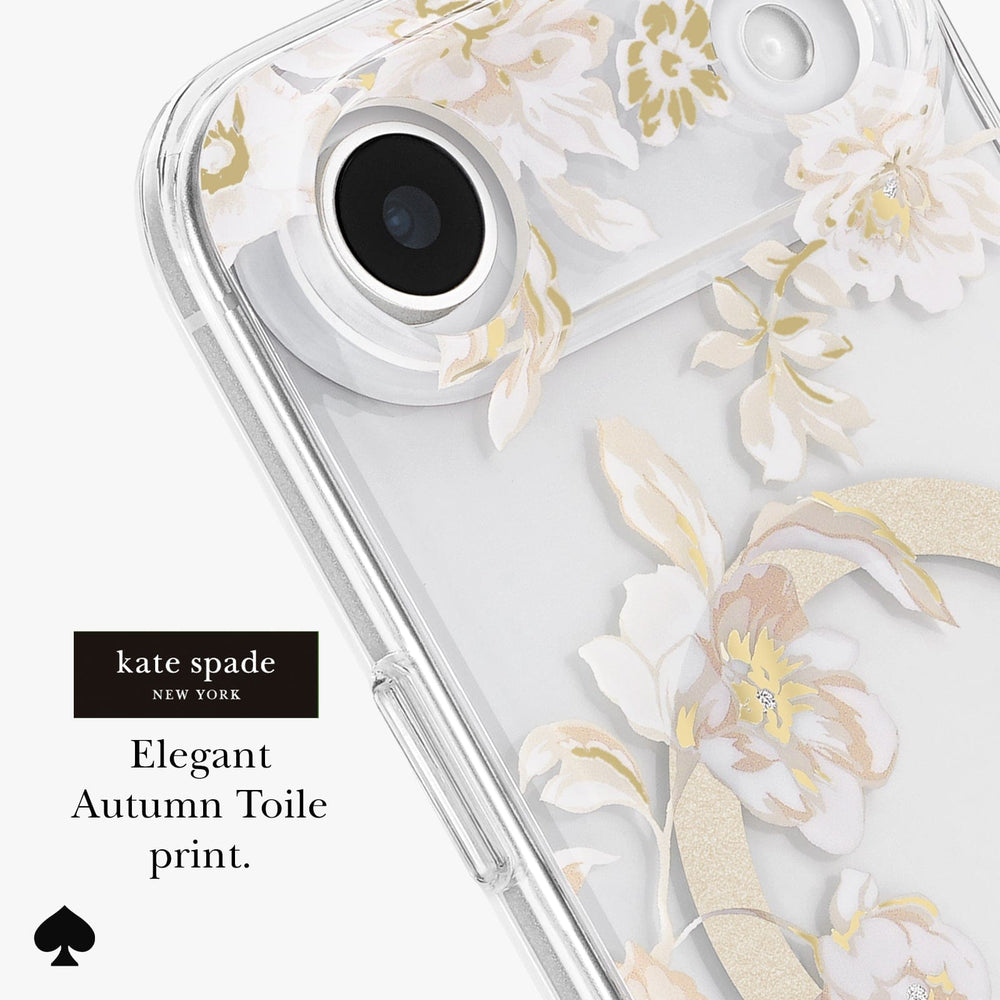 KATE SPADE NEW YORK ELEGANT AUTUMN TOILE PRINT.
