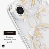 KATE SPADE NEW YORK ELEGANT AUTUMN TOILE PRINT.
