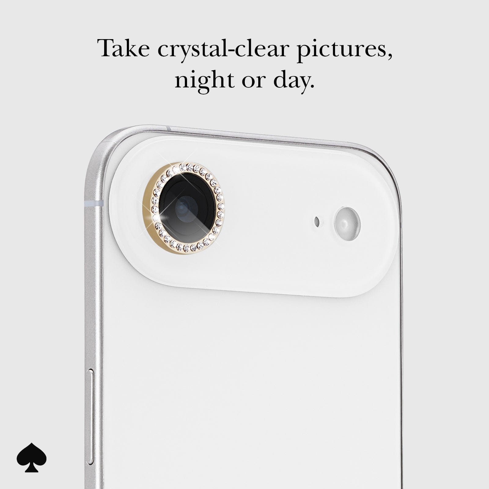 kate spade new york Camera Lens Protector Set in Stone Gold - iPhone 17 Air