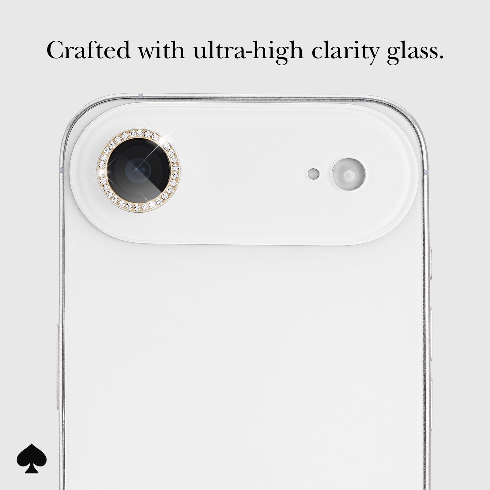 kate spade new york Camera Lens Protector Set in Stone Gold - iPhone 17 Air