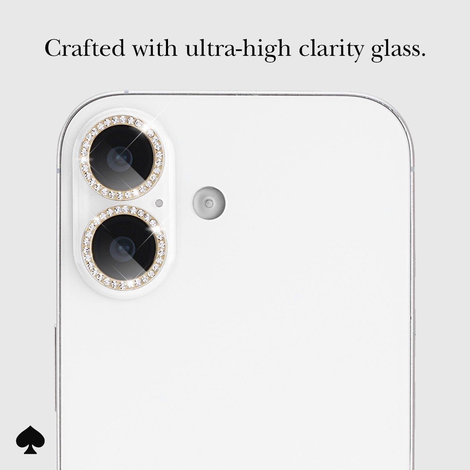 kate spade new york Camera Lens Protector Set in Stone Gold - iPhone 17