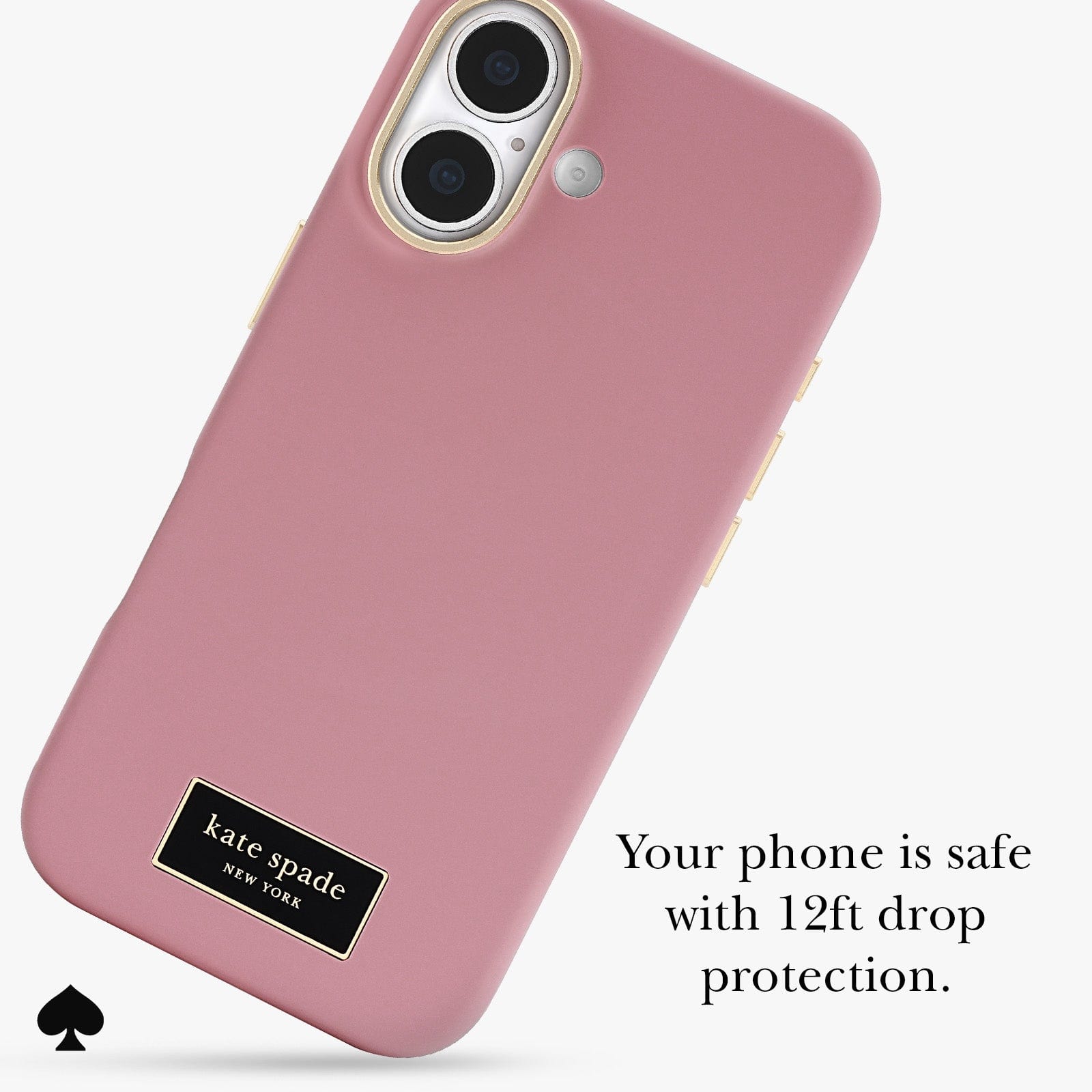 Your phone is safe with 12 foot drop protection.