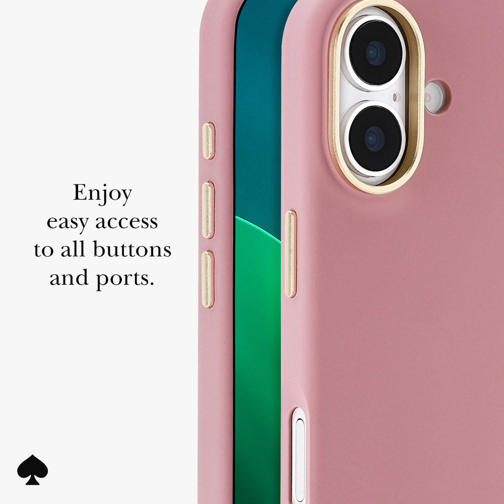 Enjoy easy access to all buttons and ports.