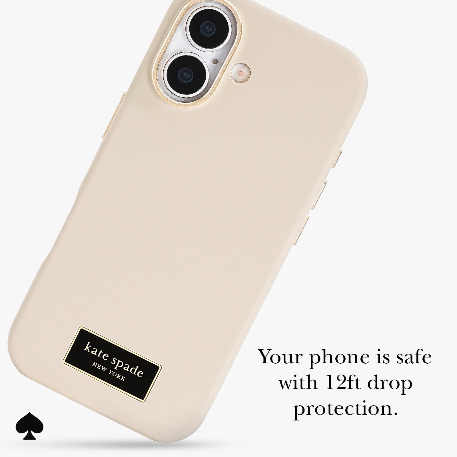 Your phone is safe with 12 foot drop protection