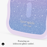 FEATURING AN IRIDESCENT GLITTER OMBRE