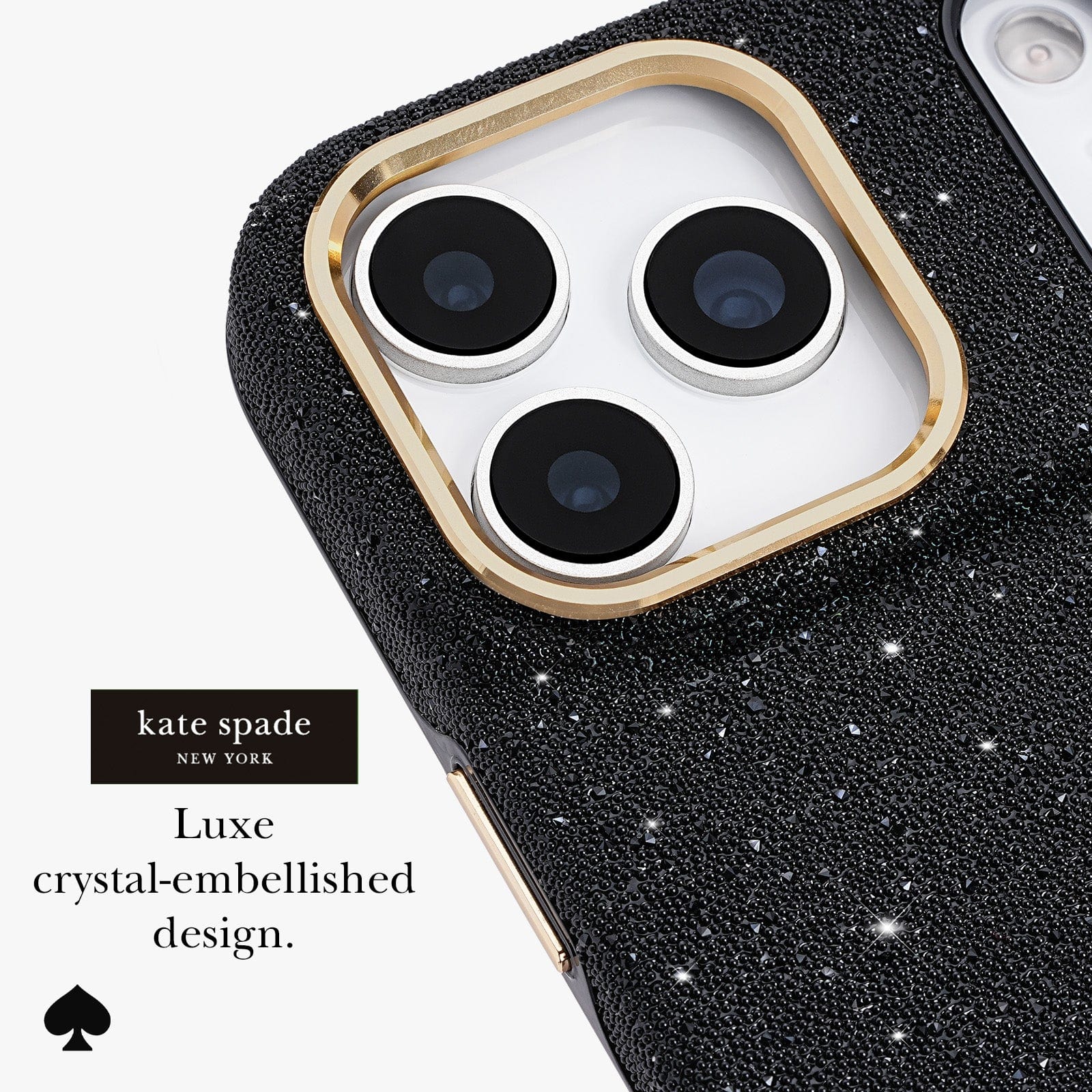 Luxe crystal-embellished design