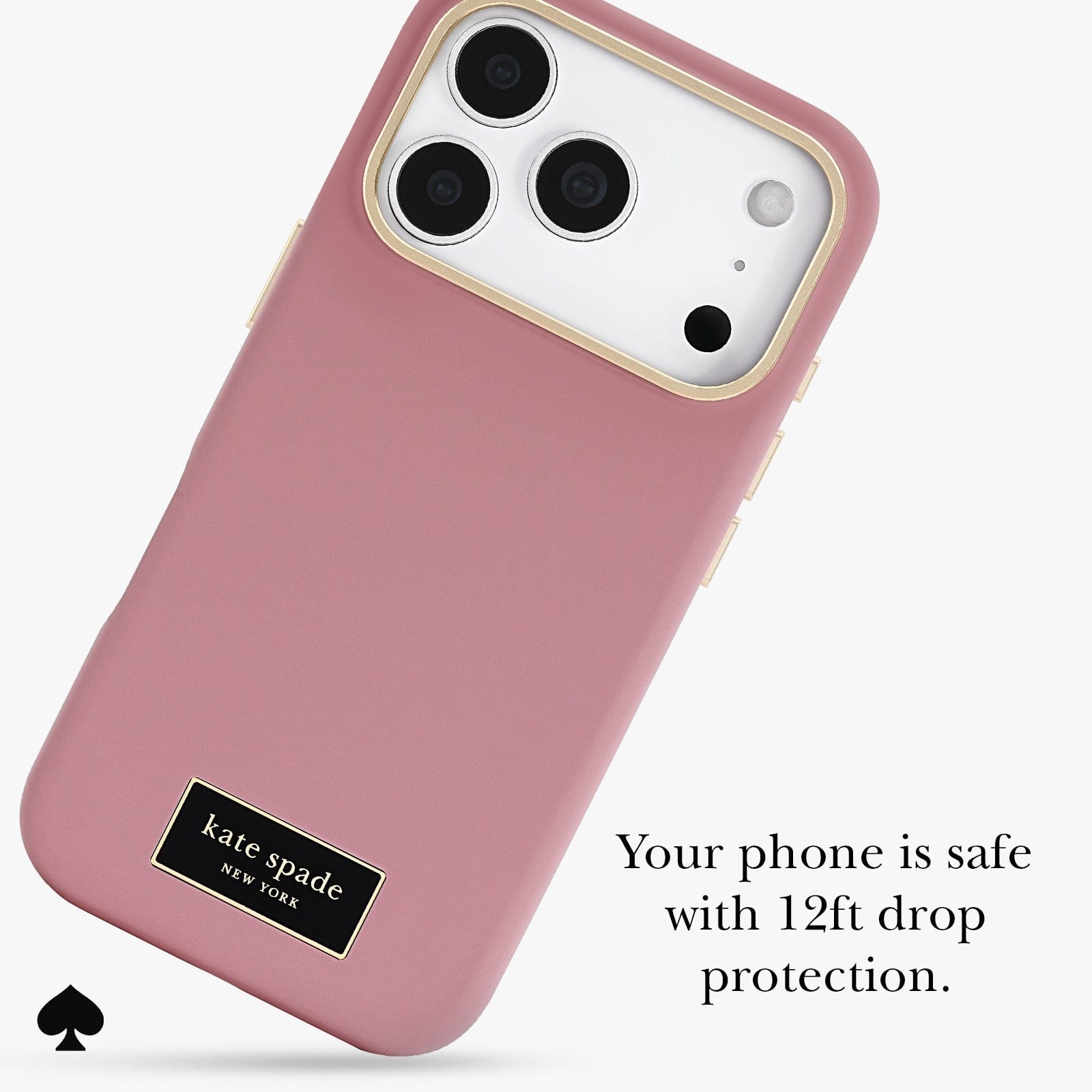Your phone is safe with 12 foot drop protection.