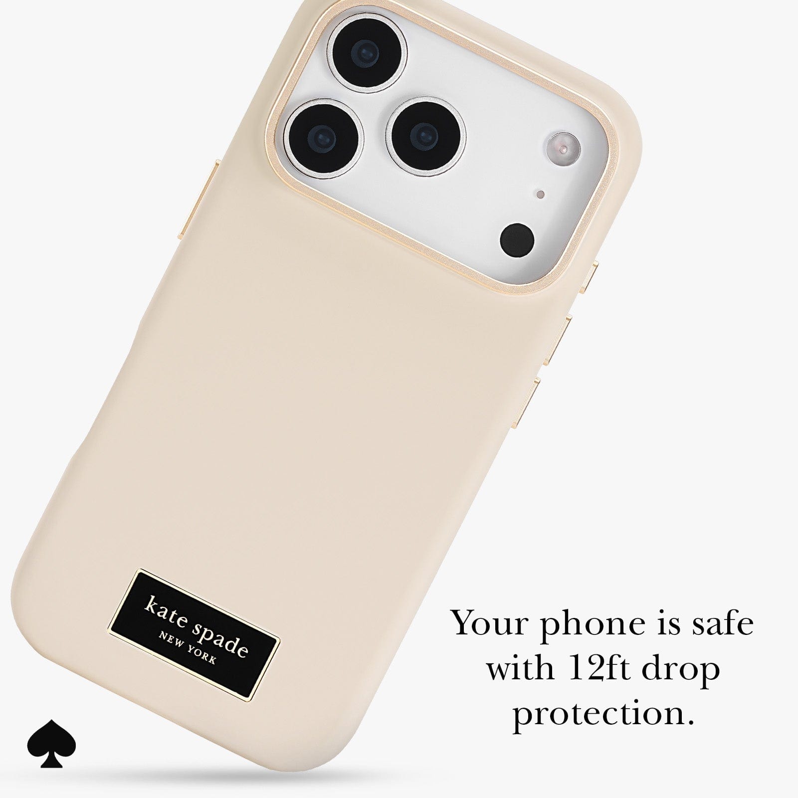 Your phone is safe with 12 foot drop protection.