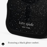 Featuring a black glitter ombre.