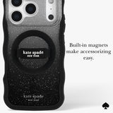 Built-in magnets make accessorizing easy.