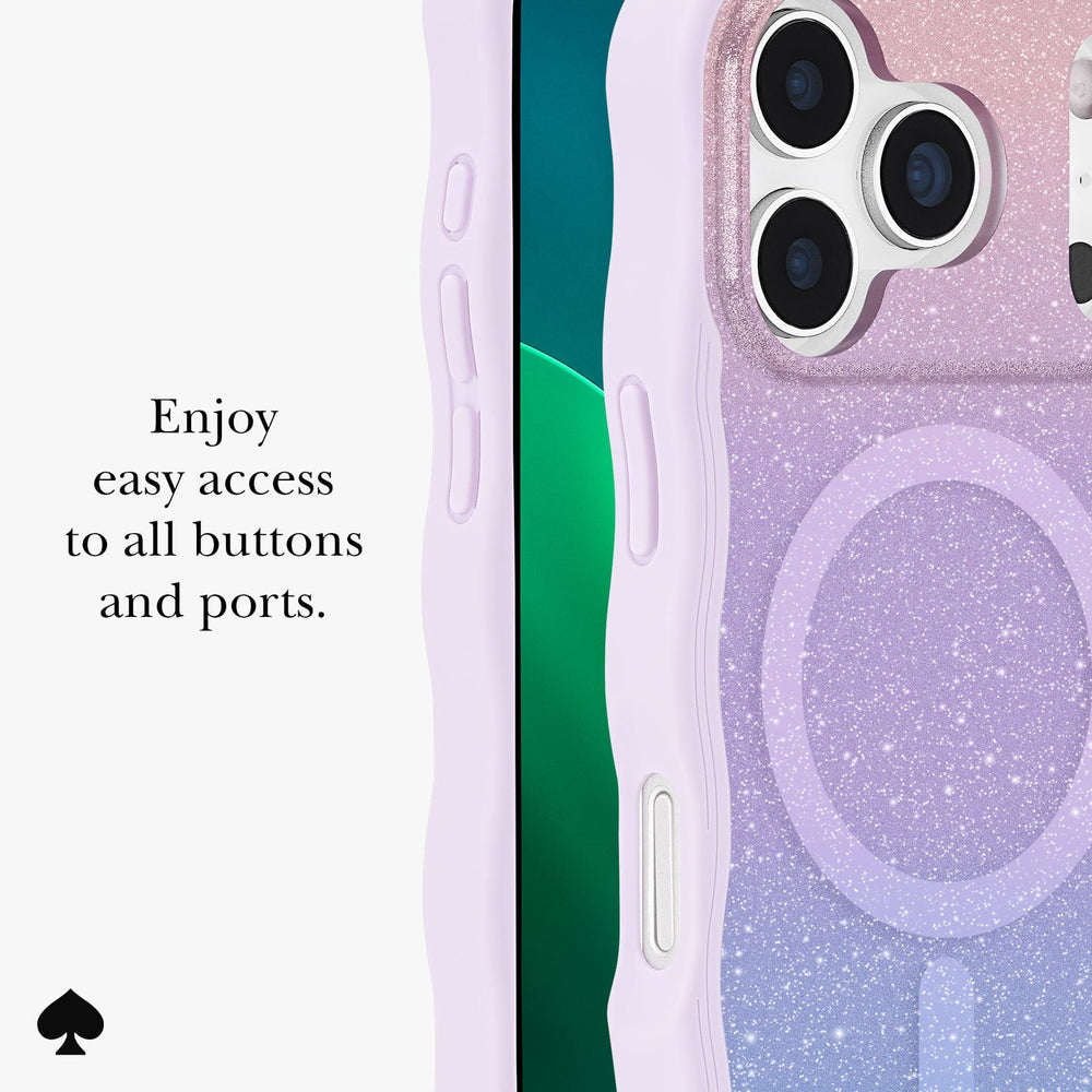 Enjoy easy access to all buttons and ports.