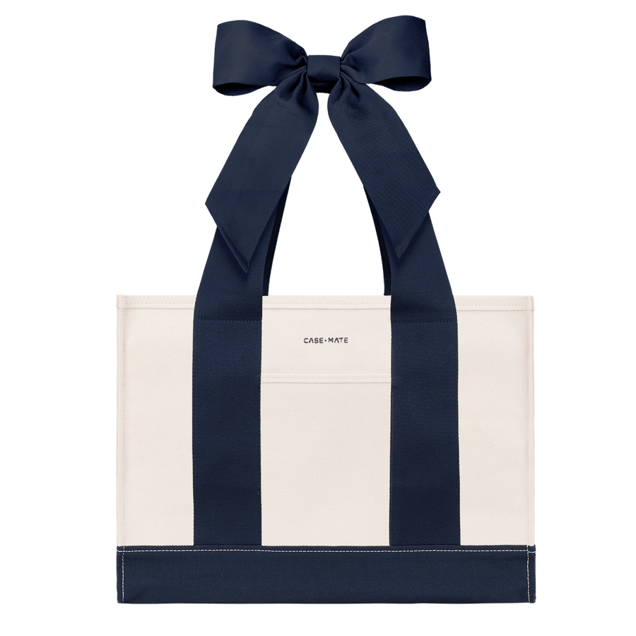 oxford navy
canvas tote bag