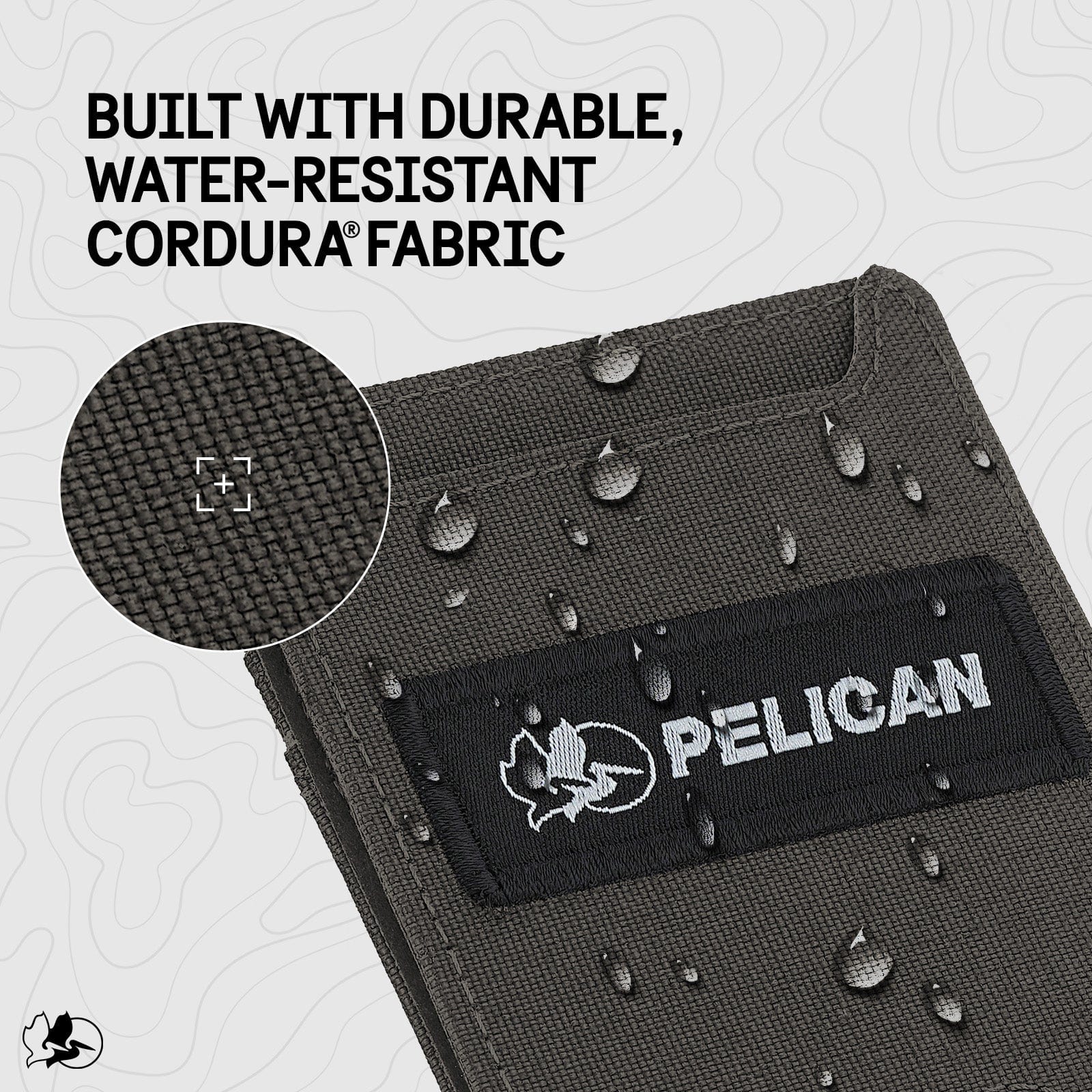 Pelican Charcoal Aegis AirTag RFID Wallet