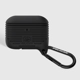 AirPods Pro 3 Pelican Protector - Black with Black Carabiner