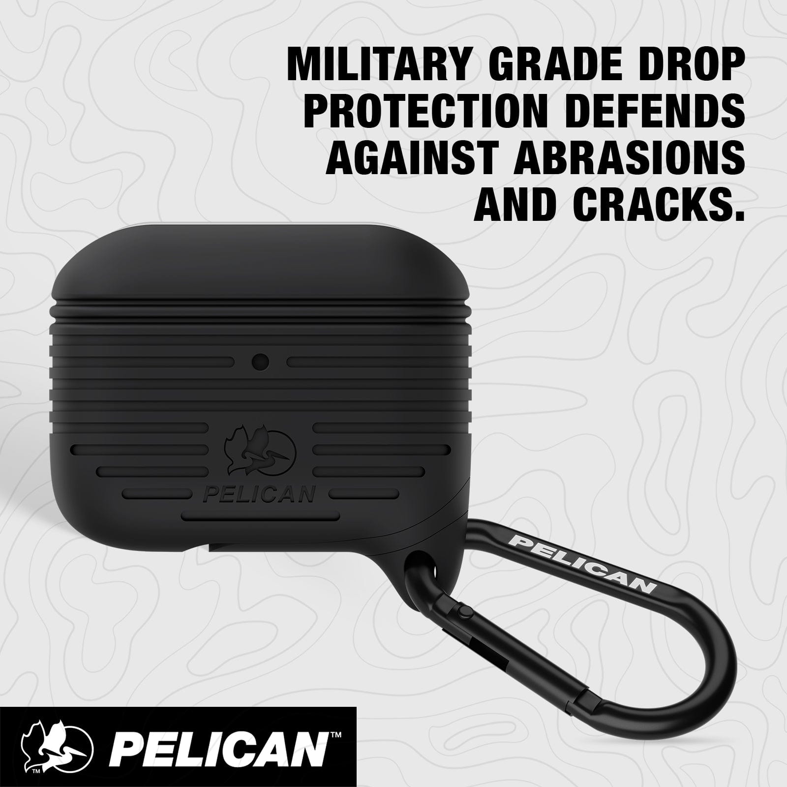 Military grade drop protection defends against abrasions and cracks.