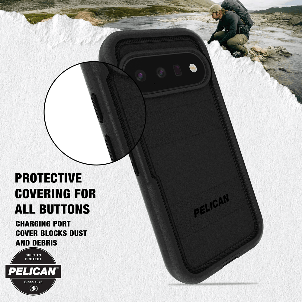 Protective Covering for all buttons, Charging port cover blocks dust dust and debris 