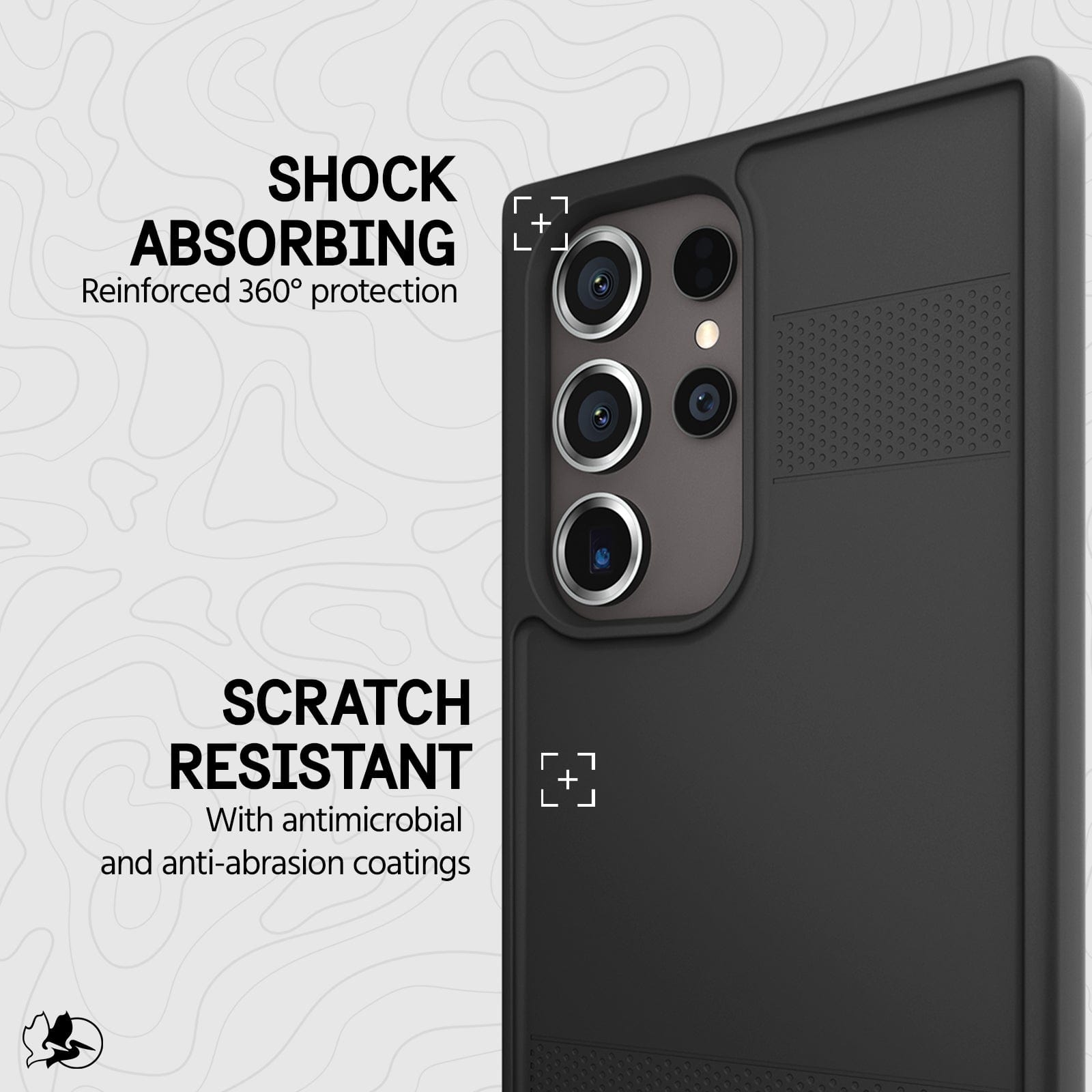 Pelican Protector Black Galaxy S24 Ultra - Thumbnail 3