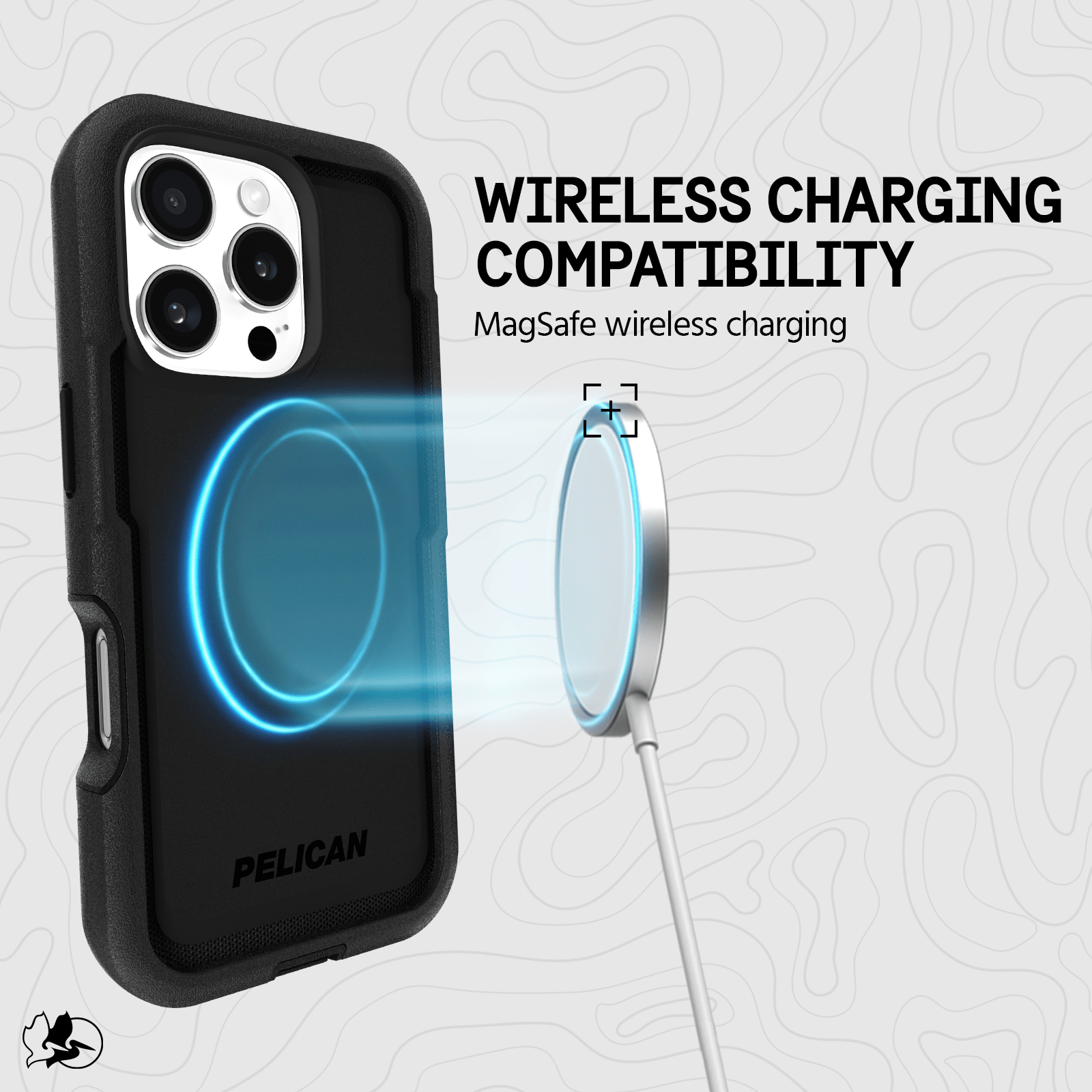 WIRELESS CHARGING COMPATIBILITY. MAGSAFE WIRELESS CHARGING