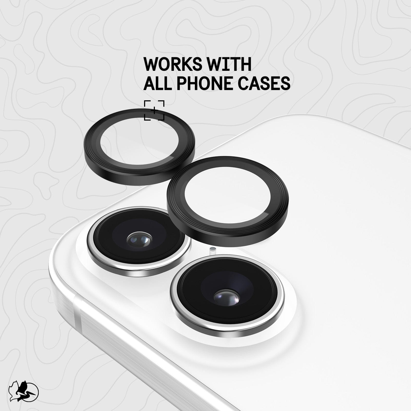 Pelican Aluminum Ring Lens Protector - iPhone 16 / 16 Plus