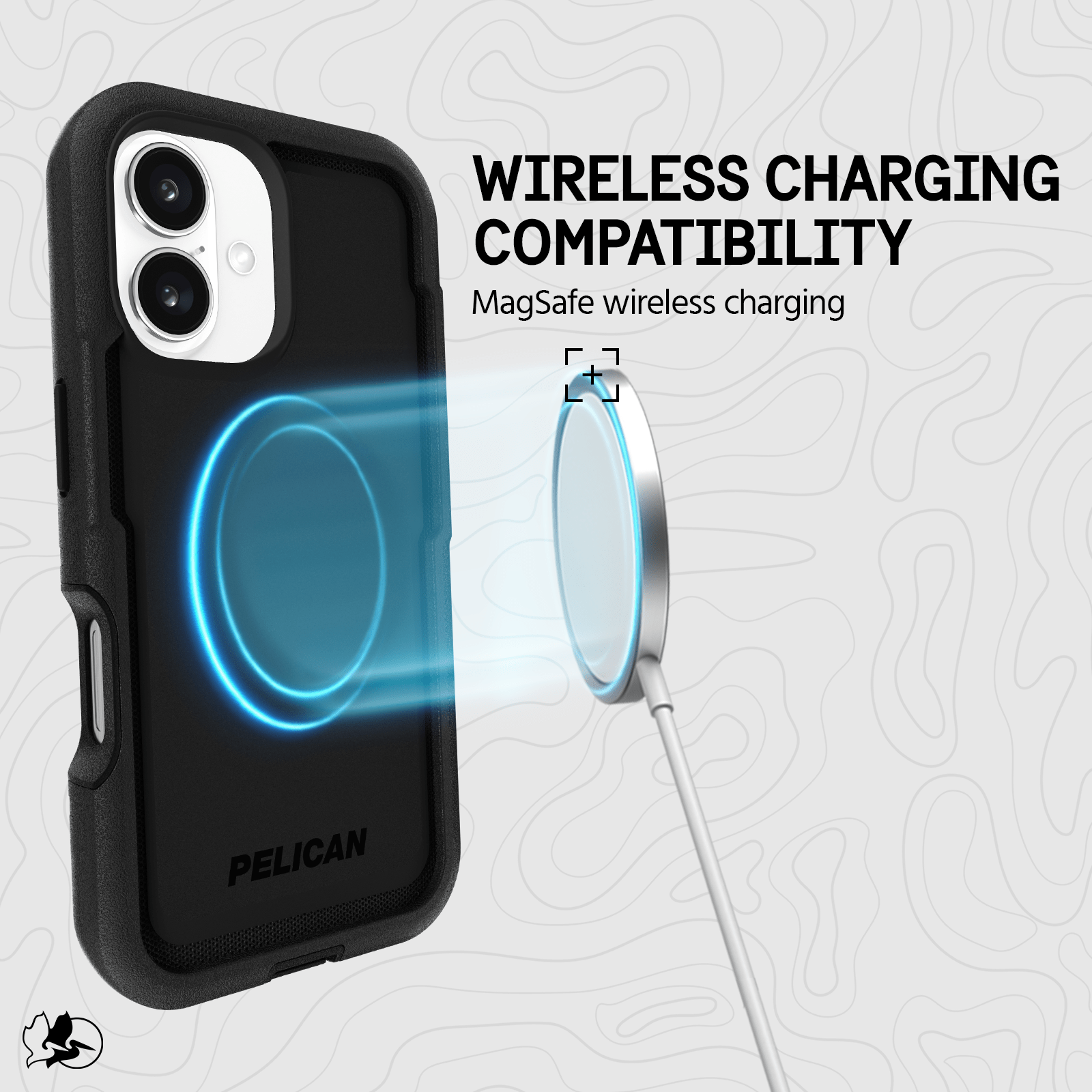 WIRELESS CHARGING COMPATIBILITY. MAGSAFE WIRELESS CHARGING