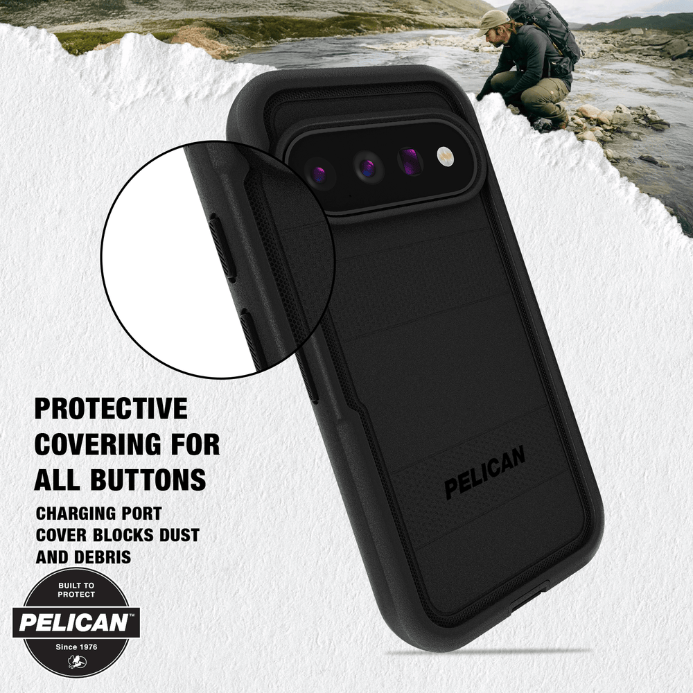 Protective Covering for all buttons, Charging port cover blocks dust dust and debris 
