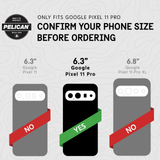 Only Fits Google Pixel 11 Pro, confirm your phone size before ordering, 6.3 " Google Pixel 11  Pro
