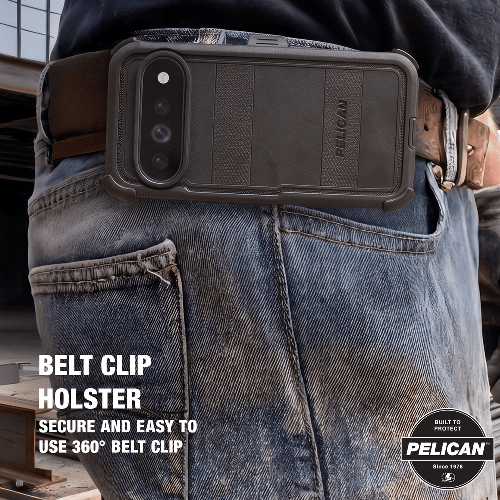 Belt Clip Holster. Secure and Easy to use 360 degree belt clip.
