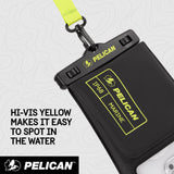 HI-VIS YELLOW MAKES IT EASY TO SPOT IN THE WATER