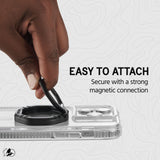 EASY TP ATTACH. SECURE WITH A STRONG MAGNETIC CONNECTION